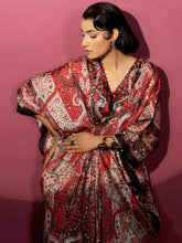 EMBELLISHED SILK KAAFTAN - Rabazka